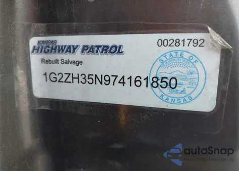 2007 Pontiac G6 Gt из США, поврежденный, VIN 1G2ZH35N974161850